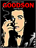 Text reads:  'member of the GOODSON mailing list' with image of Nick
		 looking up and holding a smoking cigarette.